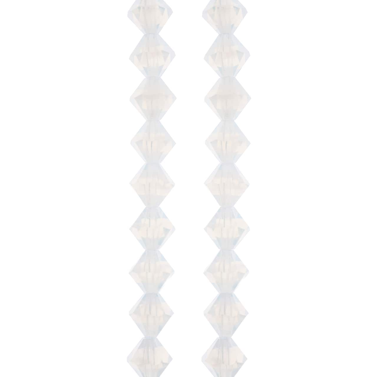 6 Pack: Preciosa Glass Crystal Bicone Beads, 8mm by Bead Landing™